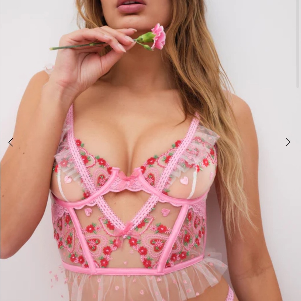 For love and lemons bustier top